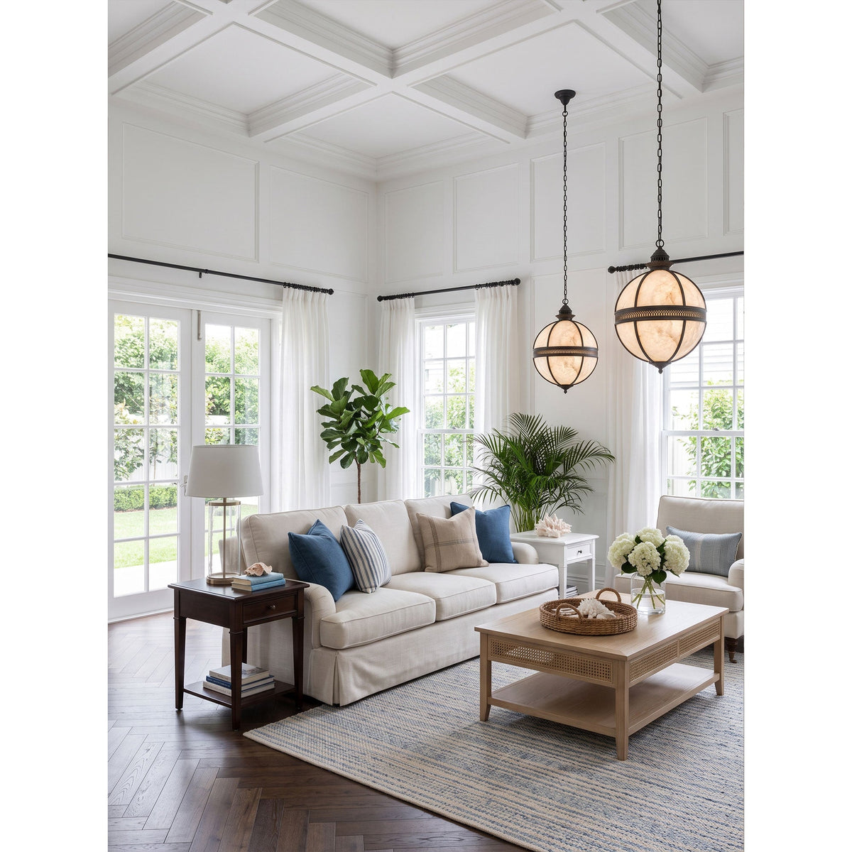 Braeden Alabaster Pendant Lamp