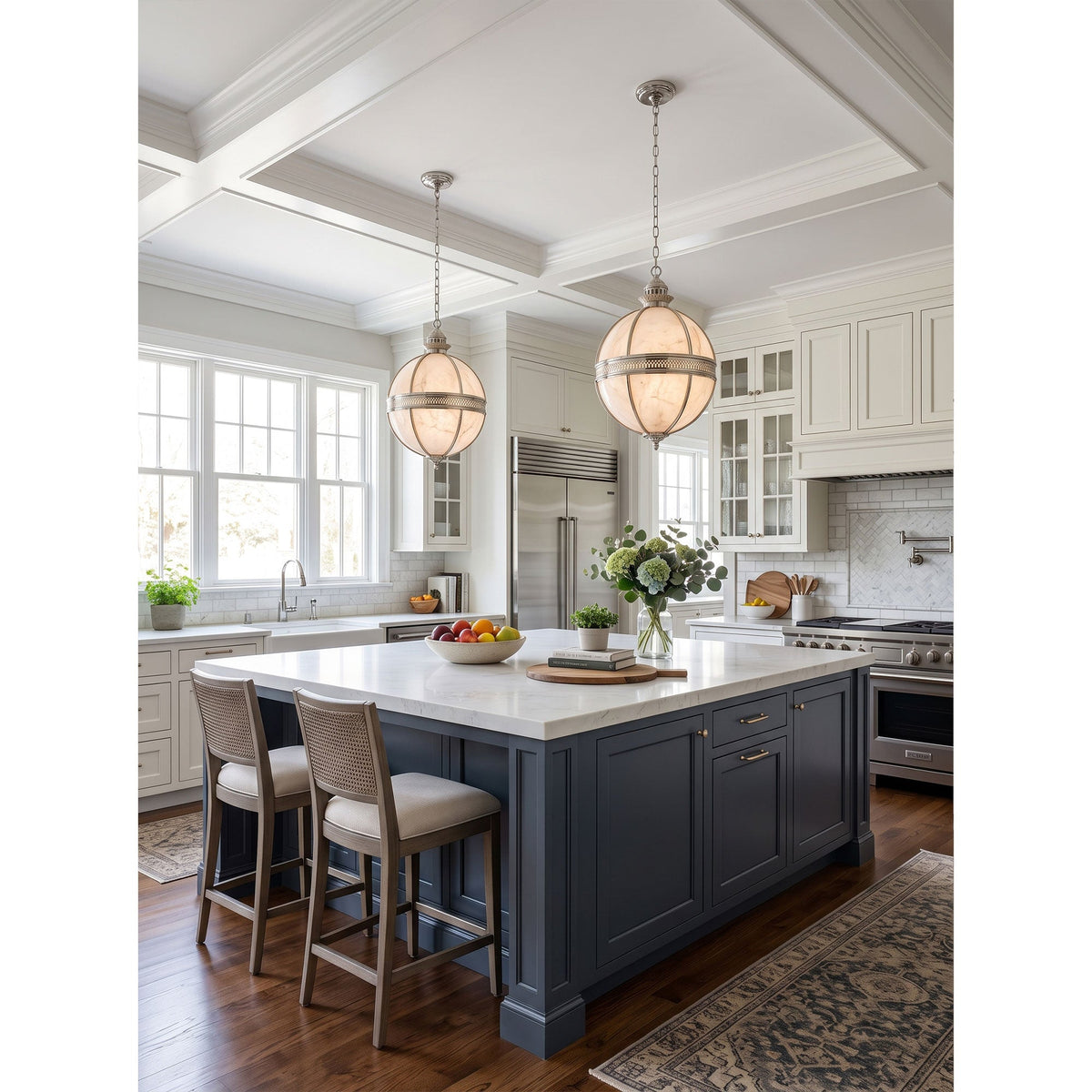 Braeden Alabaster Pendant Lamp
