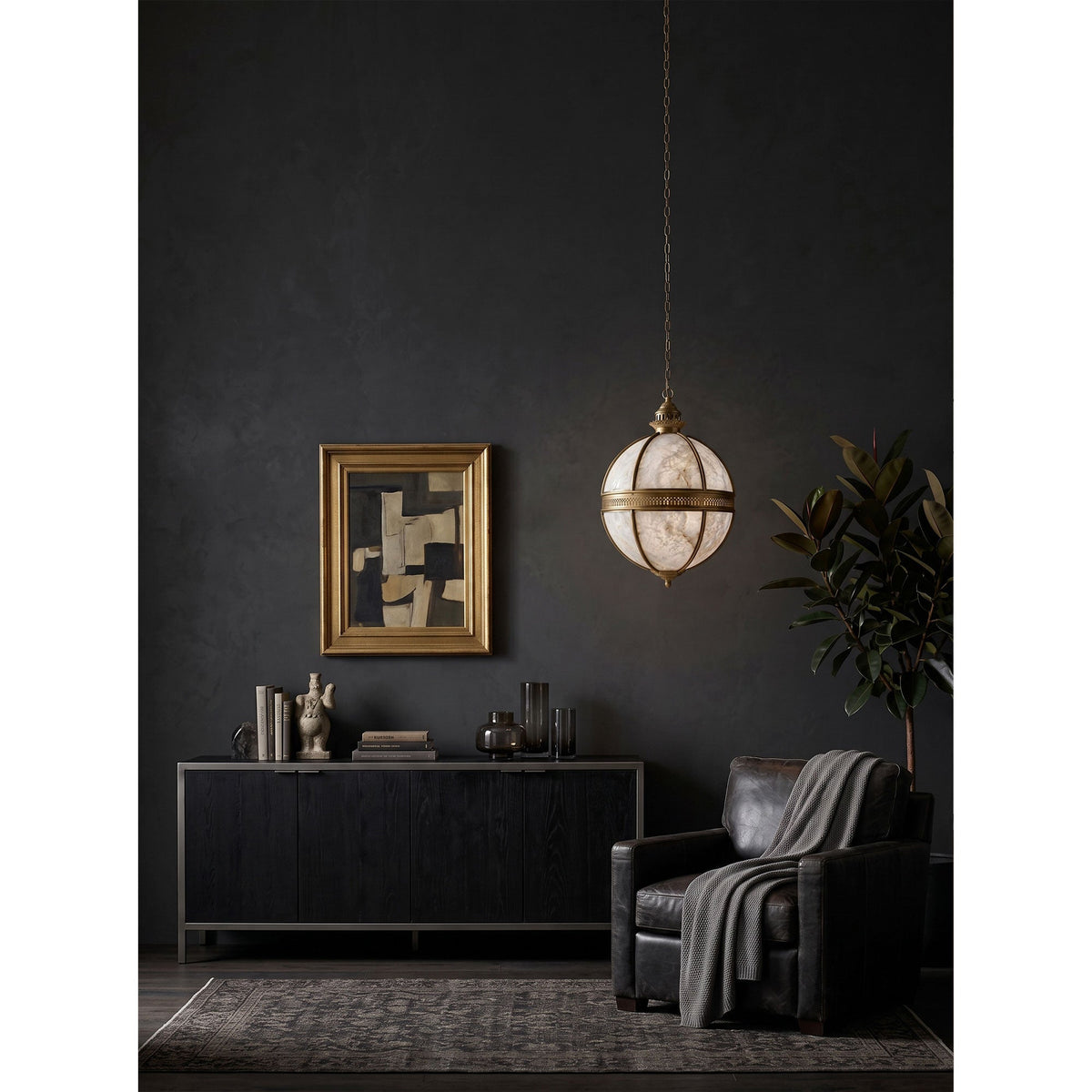 Braeden Alabaster Pendant Lamp