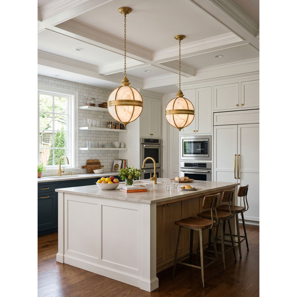 Braeden Alabaster Pendant Lamp