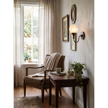 Bragan Alabaster Wall Sconce