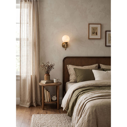 Bragan Alabaster Wall Sconce