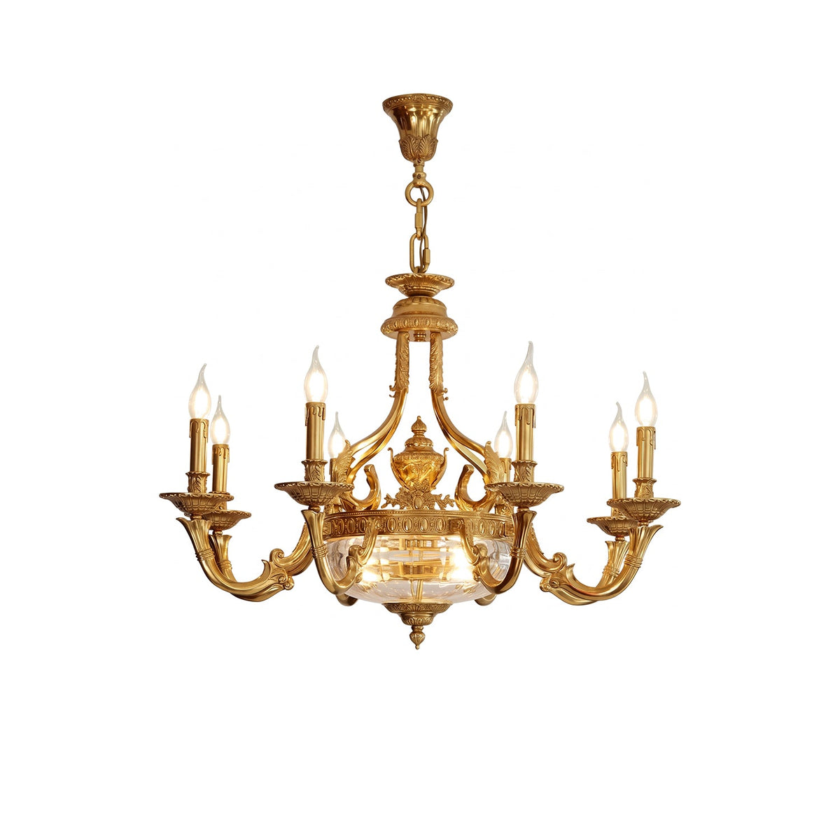 Bridgewater Brass Chandelier
