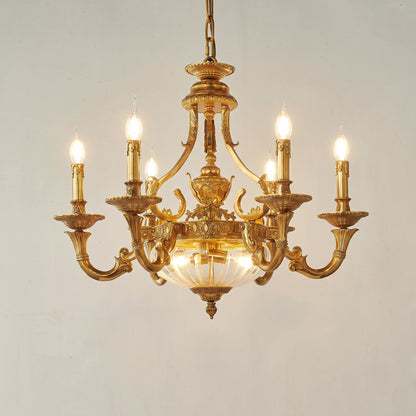 Bridgewater Brass Chandelier