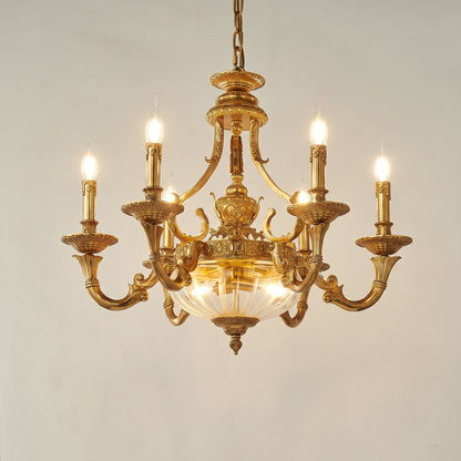 Bridgewater Brass Chandelier