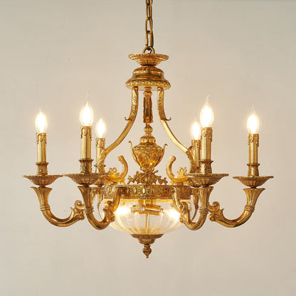 Bridgewater Brass Chandelier