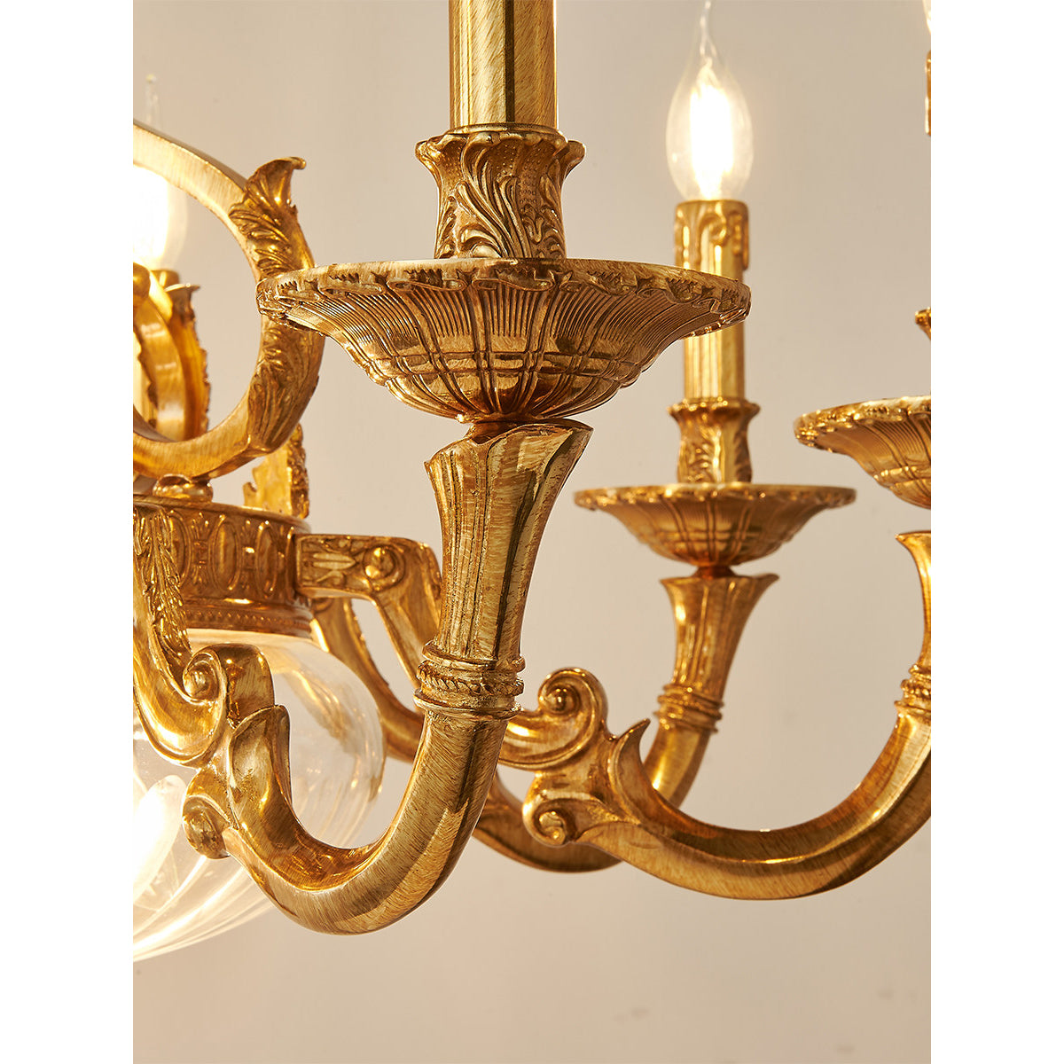 Bridgewater Brass Chandelier