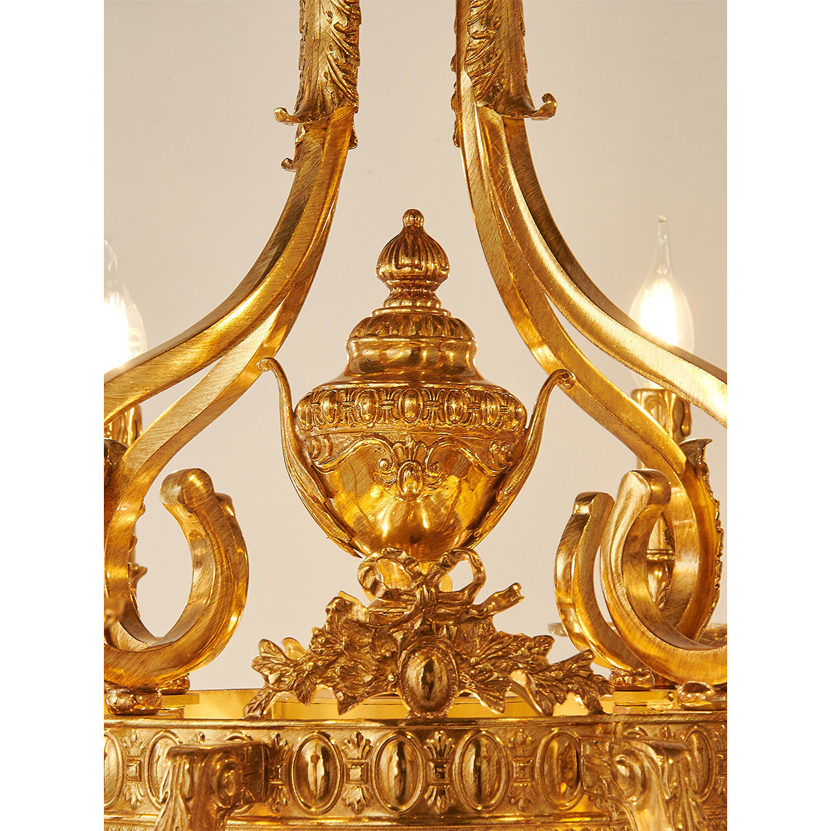 Bridgewater Brass Chandelier