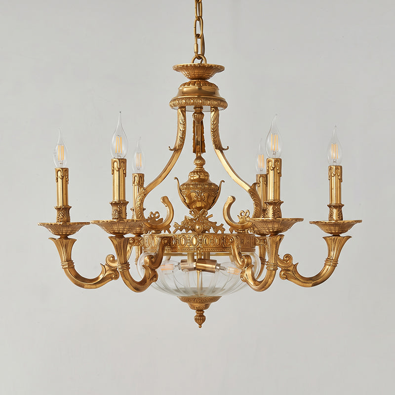 Bridgewater Brass Chandelier