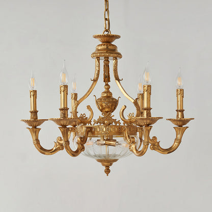 Bridgewater Brass Chandelier