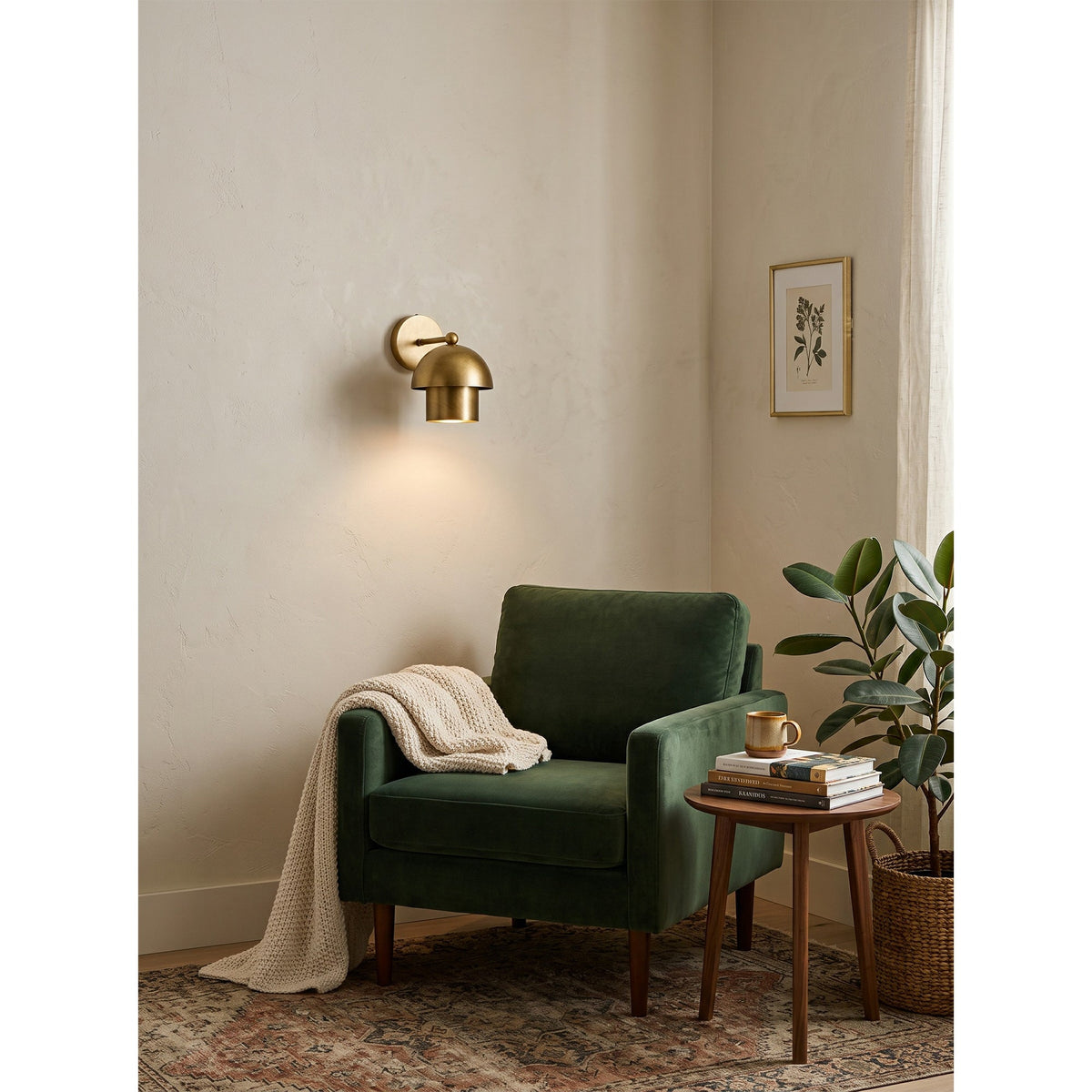 Brielle Dome Wall Sconce