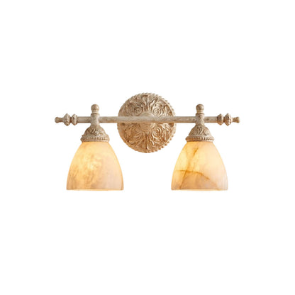Brooks Vanity Alabaster Wall Sconce