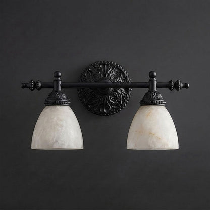 Brooks Vanity Alabaster Wall Sconce