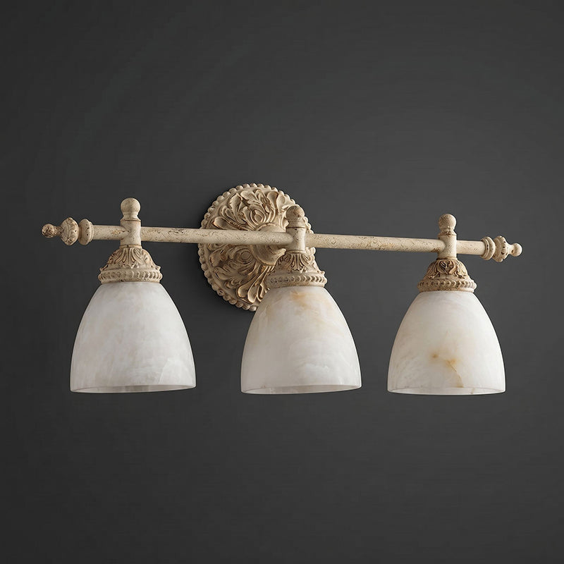 Brooks Vanity Alabaster Wall Sconce