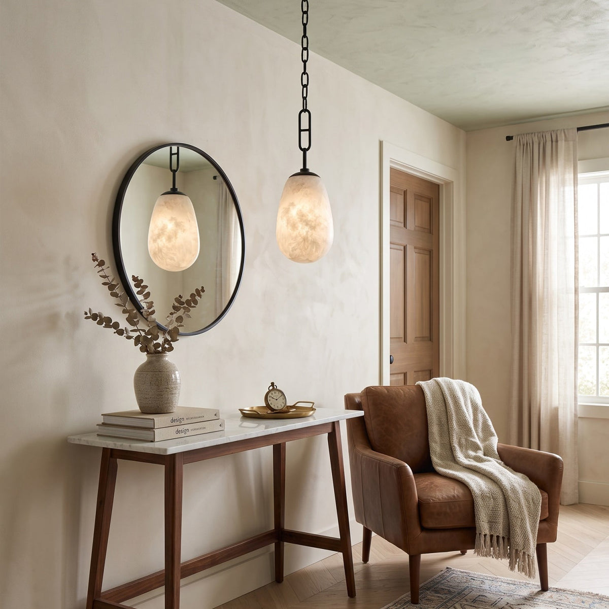 Bruckner Alabaster Pendant Lamp