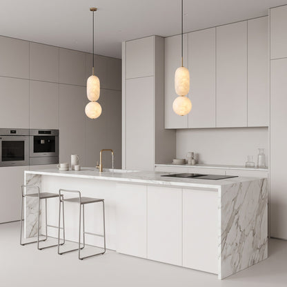 Caelune Alabaster Pendant Lamp