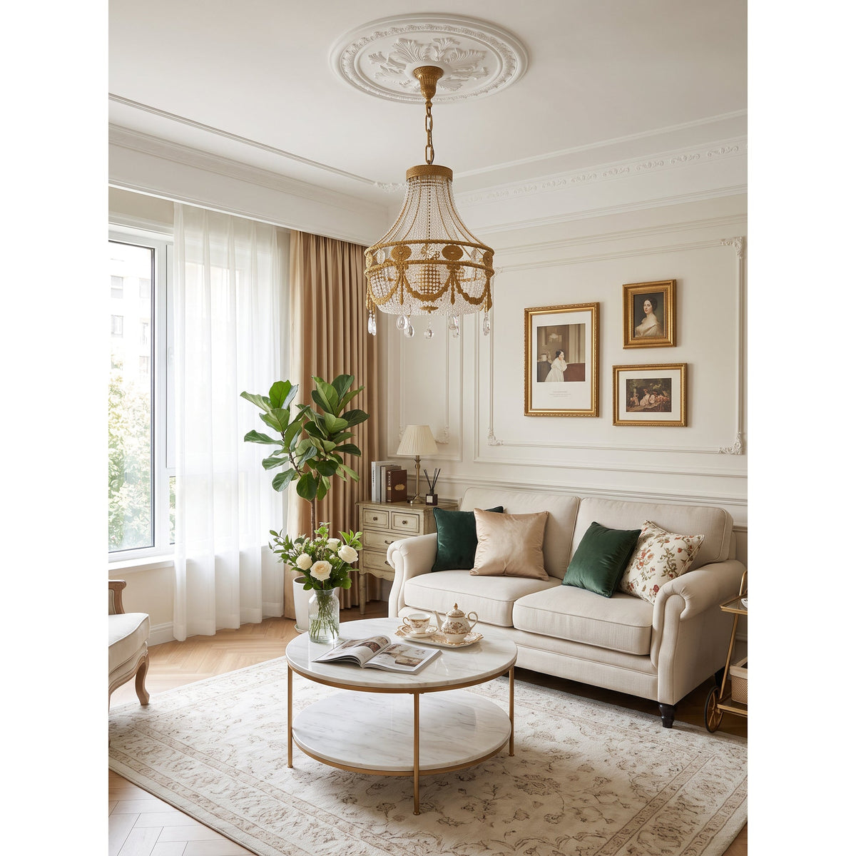 Callan Crystal Chandelier