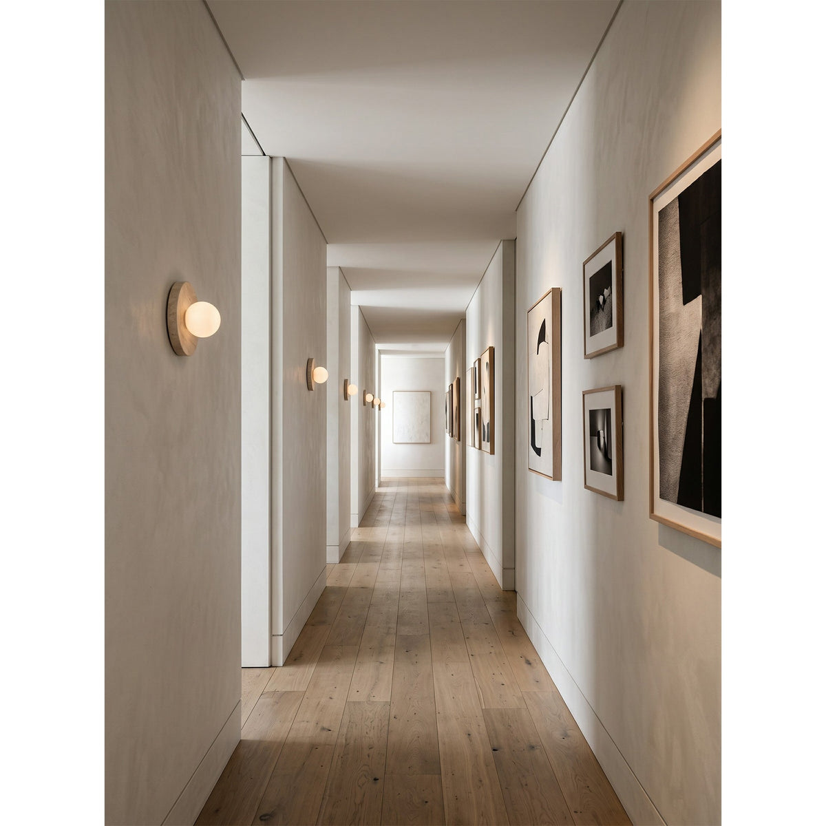 Calvora Travertine Wall Sconce