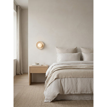 Calvora Travertine Wall Sconce