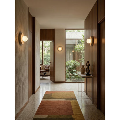 Calvora Travertine Wall Sconce