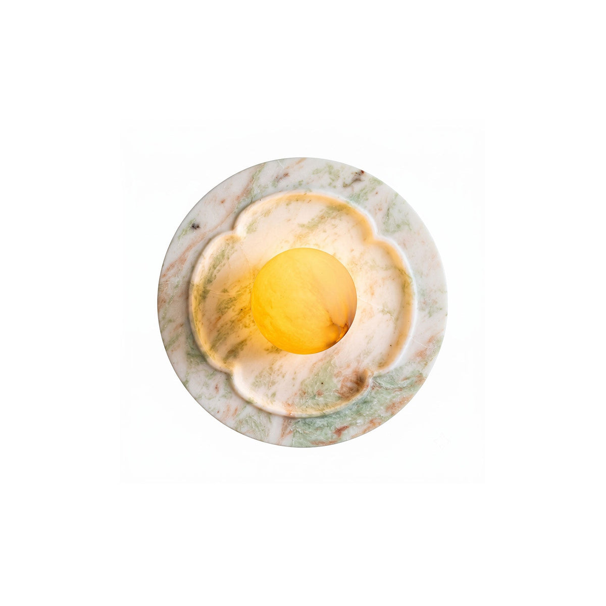 Camellia Marble Wall Sconce