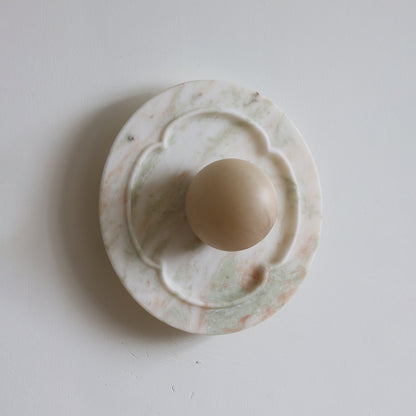 Camellia Marble Wall Sconce