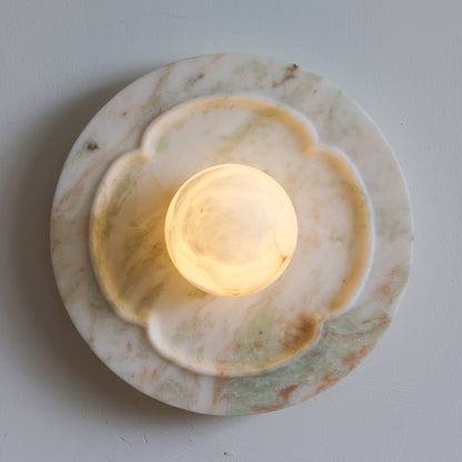 Camellia Marble Wall Sconce