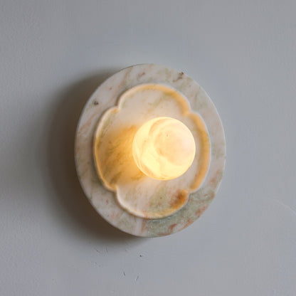 Camellia Marble Wall Sconce