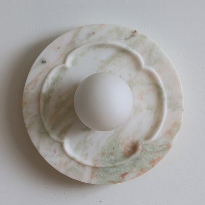 Camellia Marble Wall Sconce