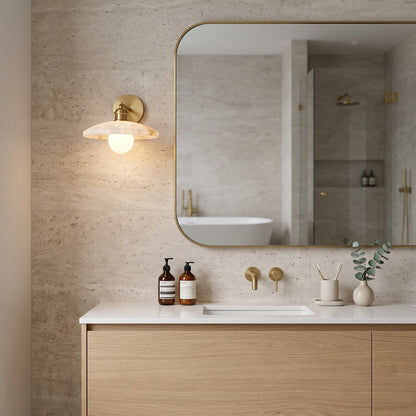 Cantina Alabaster Wall Sconce