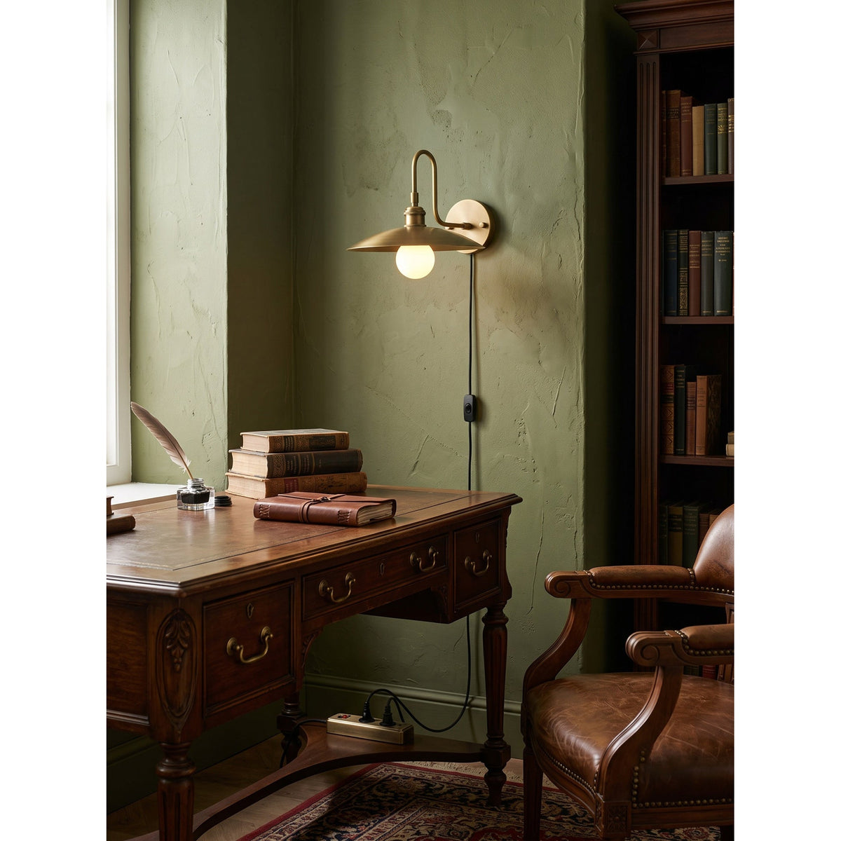 Cantina Plug-in Wall Sconce