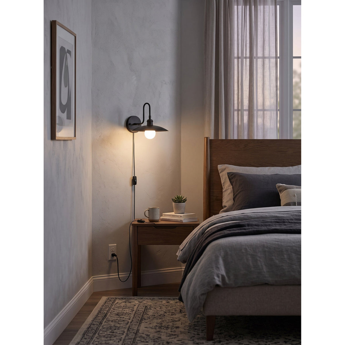 Cantina Plug-in Wall Sconce