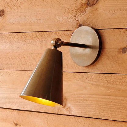 Cara Brass Wall Sconce