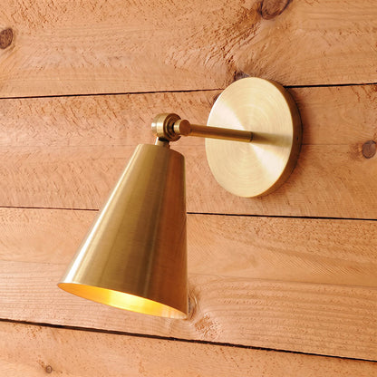 Cara Brass Wall Sconce