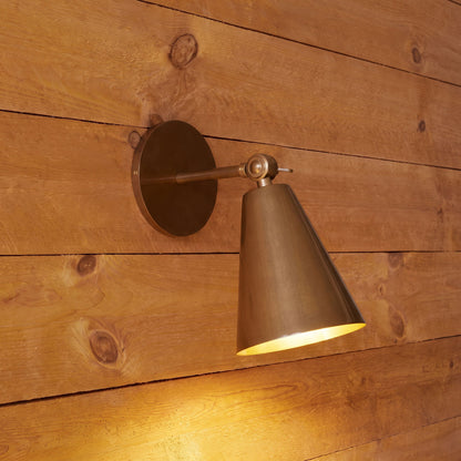 Cara Brass Wall Sconce