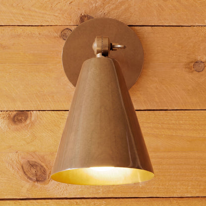 Cara Brass Wall Sconce