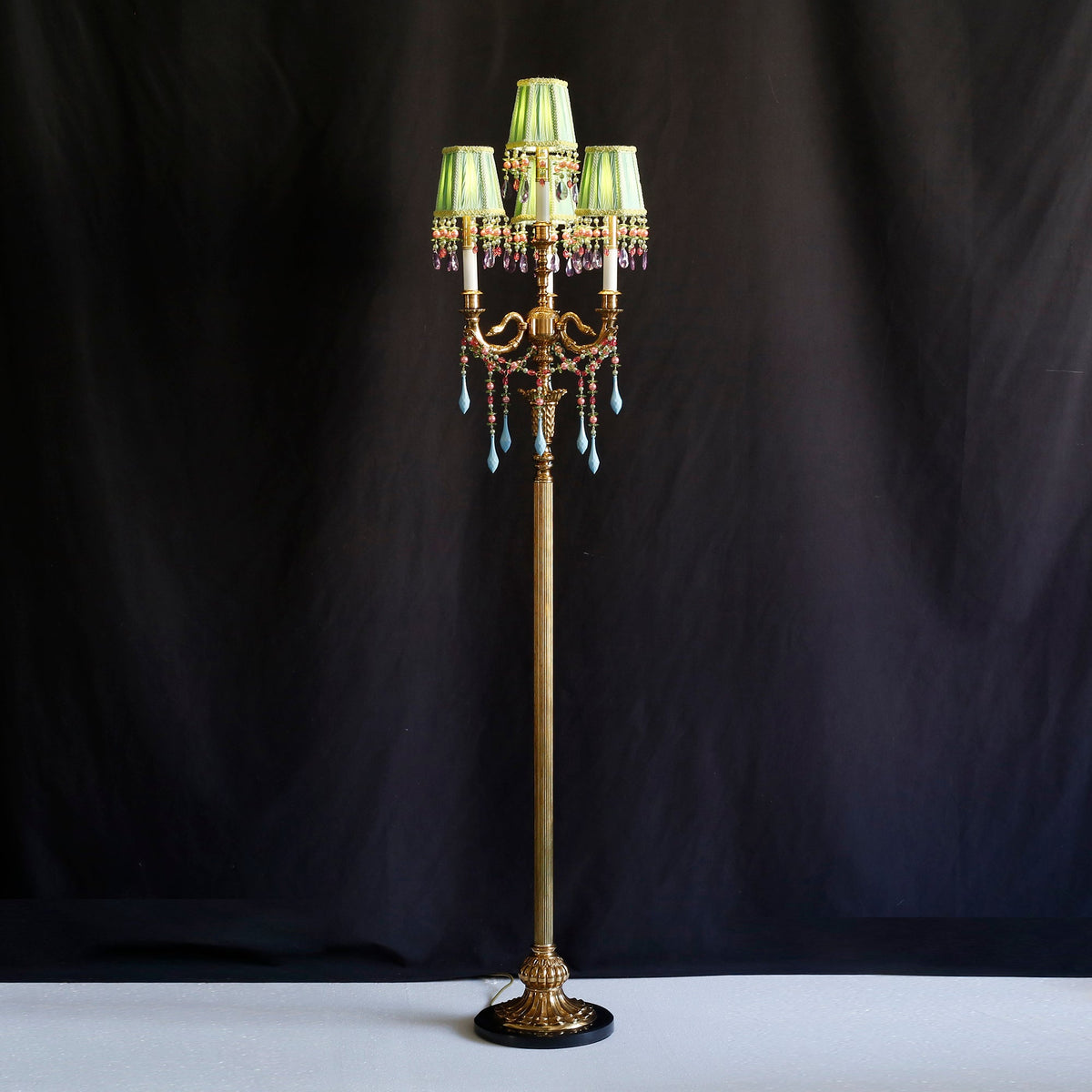 Carins Pleated Floor Lamp