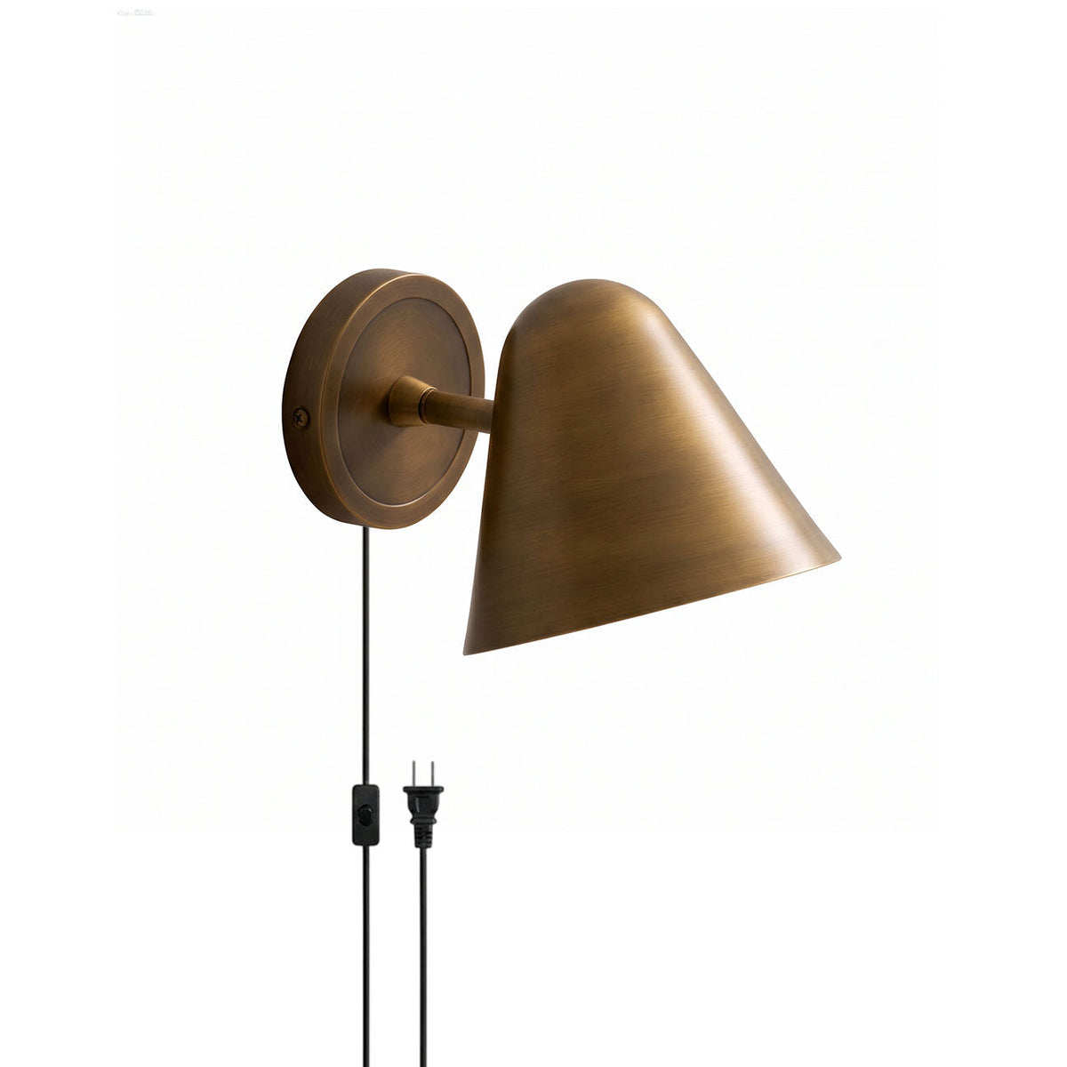 Casa Cone Plug-in Wall Sconce