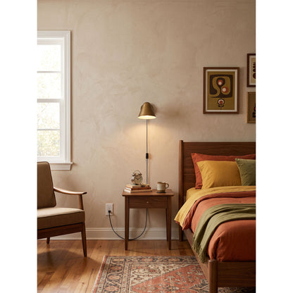 Casa Cone Plug-in Wall Sconce