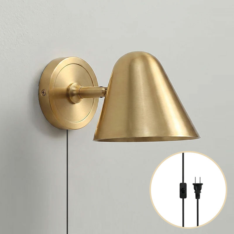 Casa Cone Plug-in Wall Sconce
