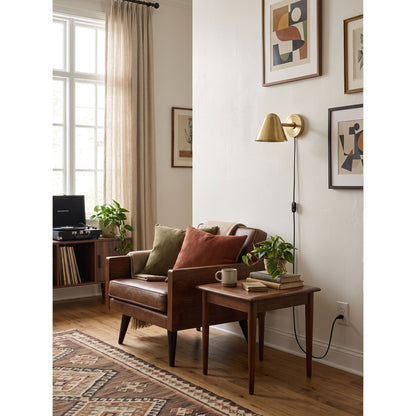 Casa Cone Plug-in Wall Sconce