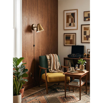 Casa Cone Plug-in Wall Sconce