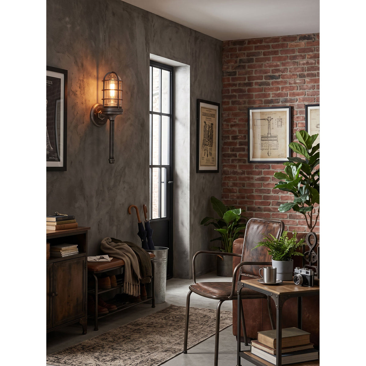 Castle Torch Wall Sconce