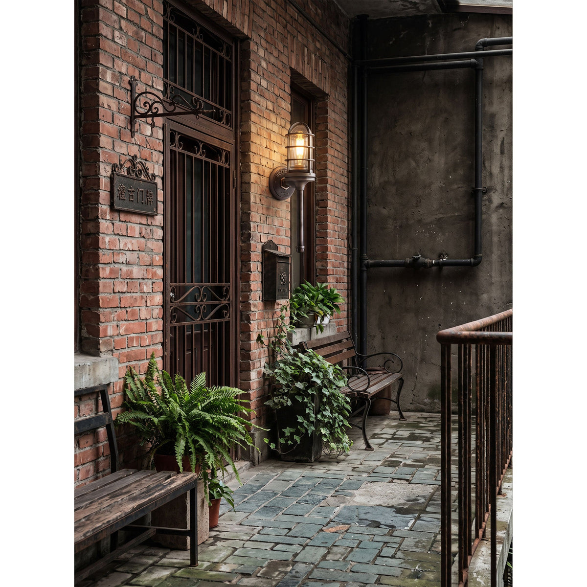 Castle Torch Wall Sconce