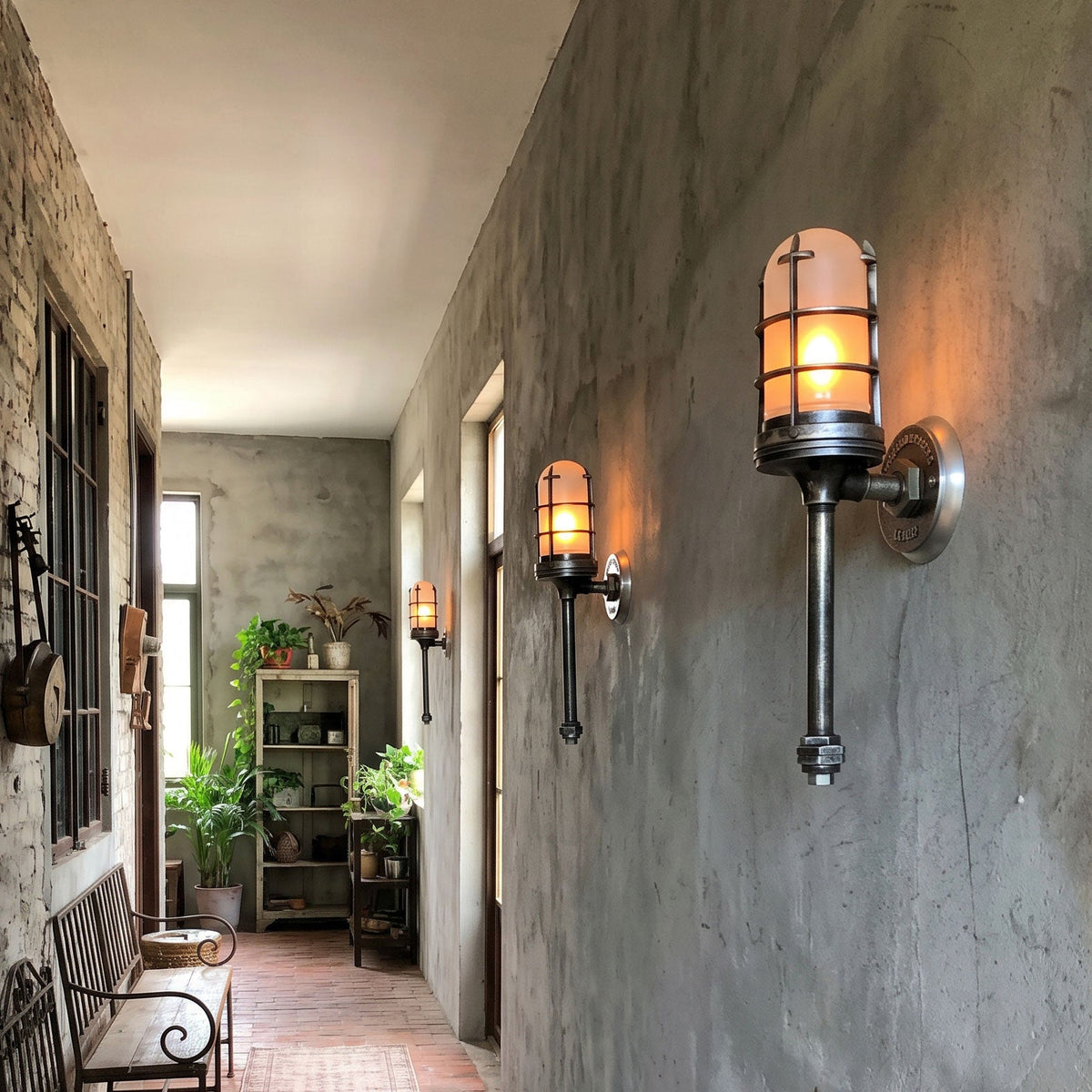 Castle Torch Wall Sconce