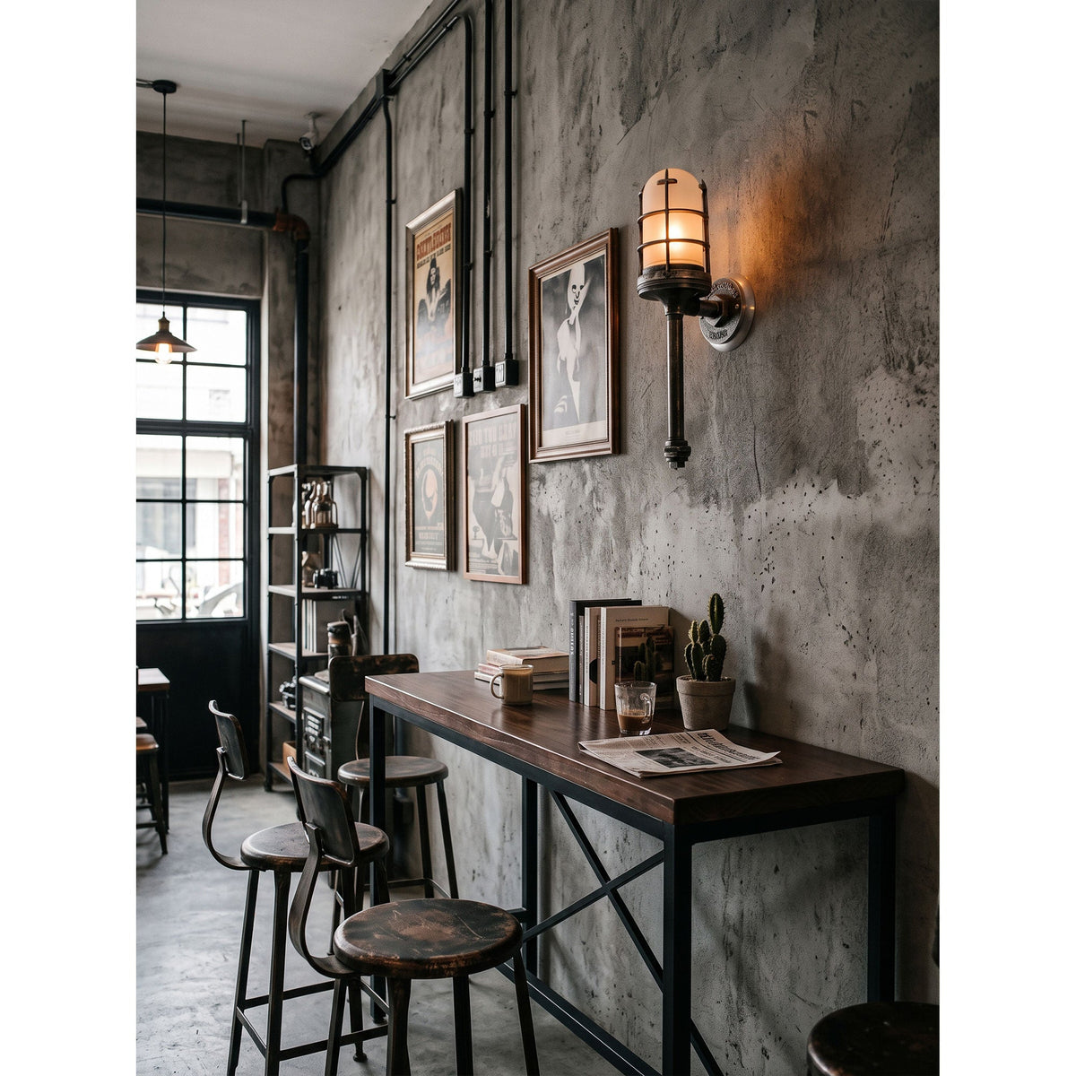 Castle Torch Wall Sconce