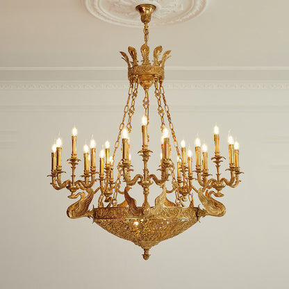Céline Brass Chandelier