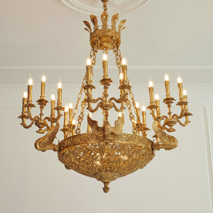 Céline Brass Chandelier