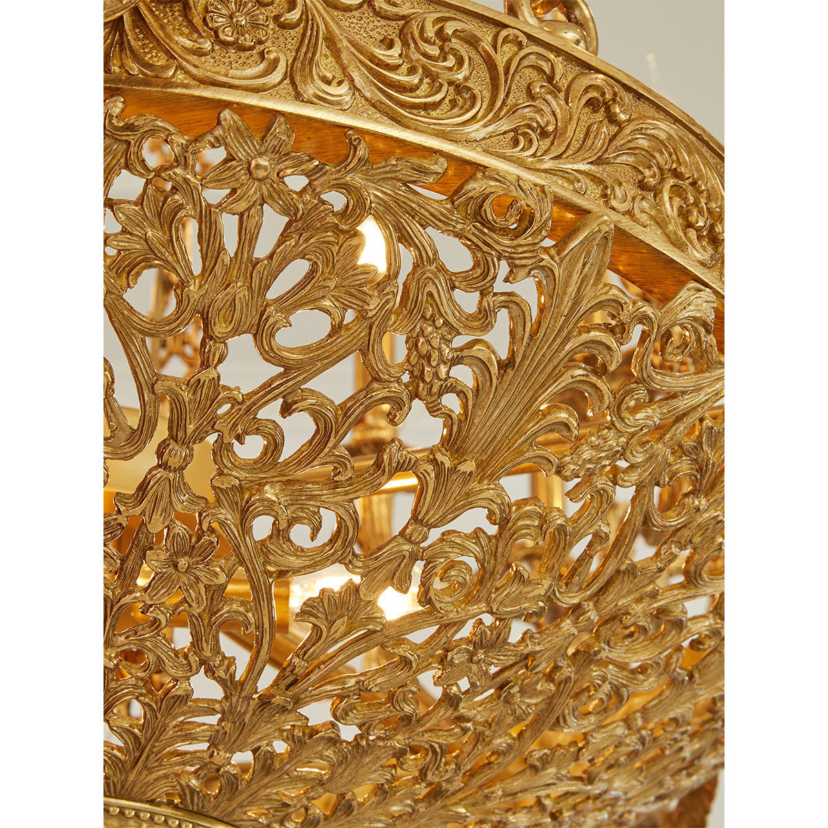 Céline Brass Chandelier