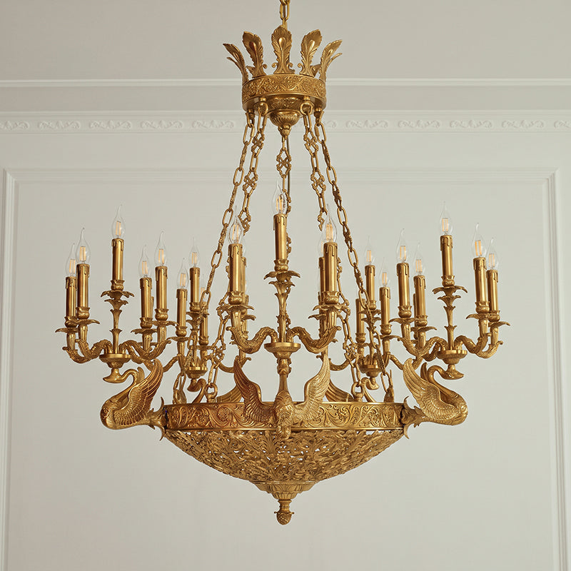 Céline Brass Chandelier